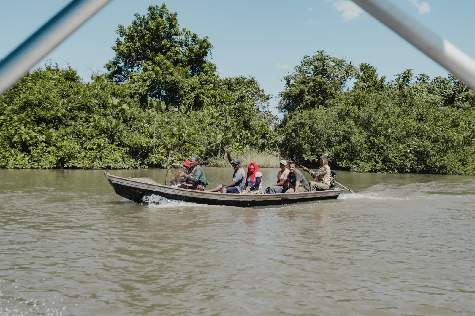 Macapá: gemeinsamer Moment auf der Safari