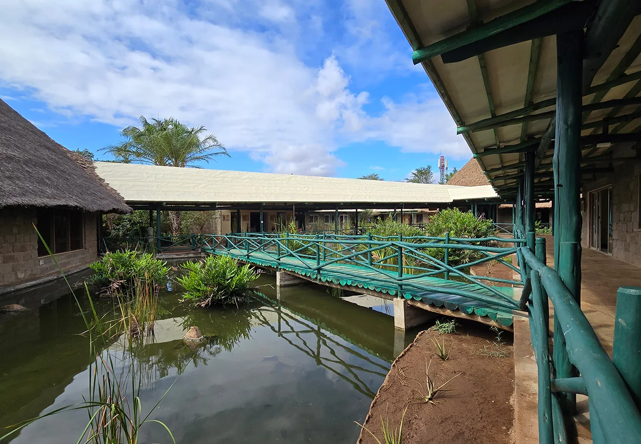 Voi Wildlife Lodge im Tsavo East, Ansicht 1